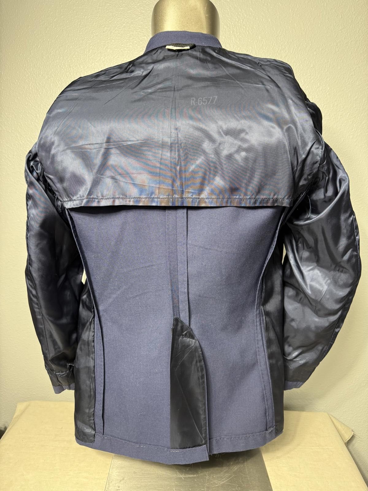 The Unbranded Brand Vintage Military ARMY Uniform Navy Blue Blazer Sz 38 XS Size XS / US 0-2 / IT 36-38 - 9 Thumbnail