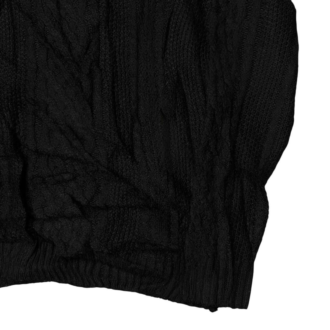 Comme des Garcons Comme des Garcons Shirt Distorted Web Cable Knit Sweater Size US M / EU 48-50 / 2 - 7 Thumbnail