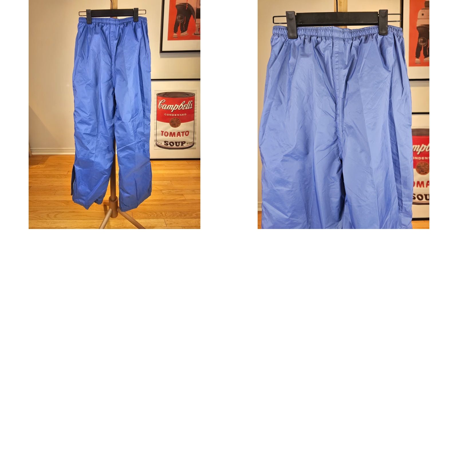 New Balance VINTAGE 90' NEW BALANCE SKY BLUE WINDBREAKER TRACK PANTS WOMEN'S MEDIUM MINTY Size 32" / US 10 / IT 46 - 8 Thumbnail