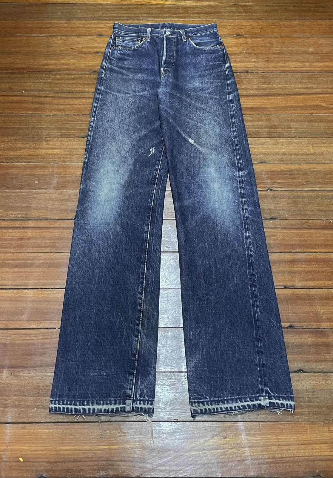 Japanese Brand Rare Vintage Sugar Cane Toyo Enterprise Selvedge Jeans 1990s Size US 29 - 1 Thumbnail
