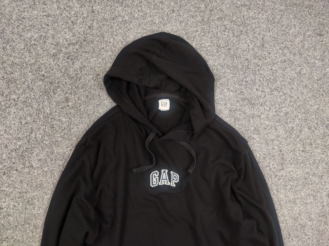 Gap Gap Center Mini logo Black Hoodie Vintage yeezy Style Size US M / EU 48-50 / 2 - 4 Thumbnail