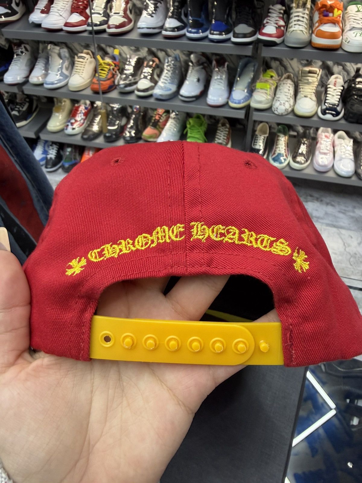 Chrome Hearts Chrome Hearts Baseball Hat Size ONE SIZE - 6 Thumbnail