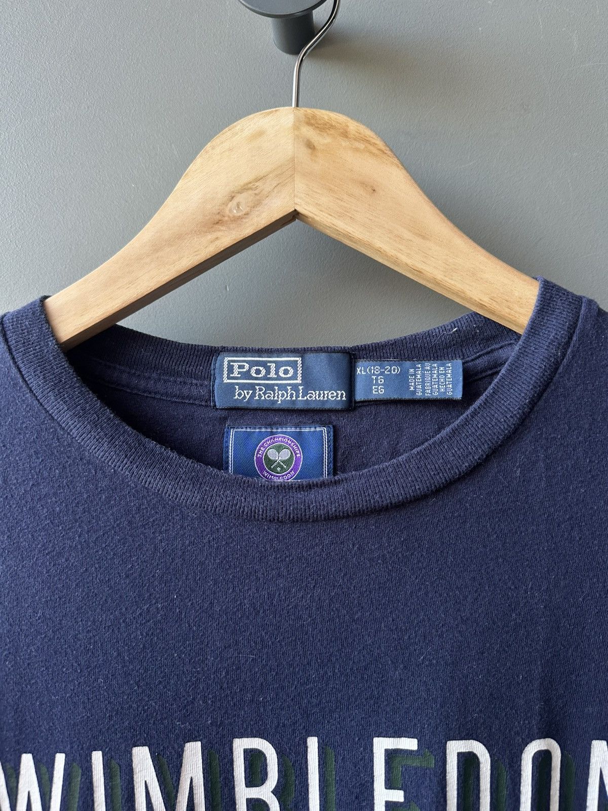 Polo Ralph Lauren Junior Polo Ralph Lauren Wimbledon T- Shirt Size XL (18-20) Size US M / EU 48-50 / 2 - 3 Thumbnail