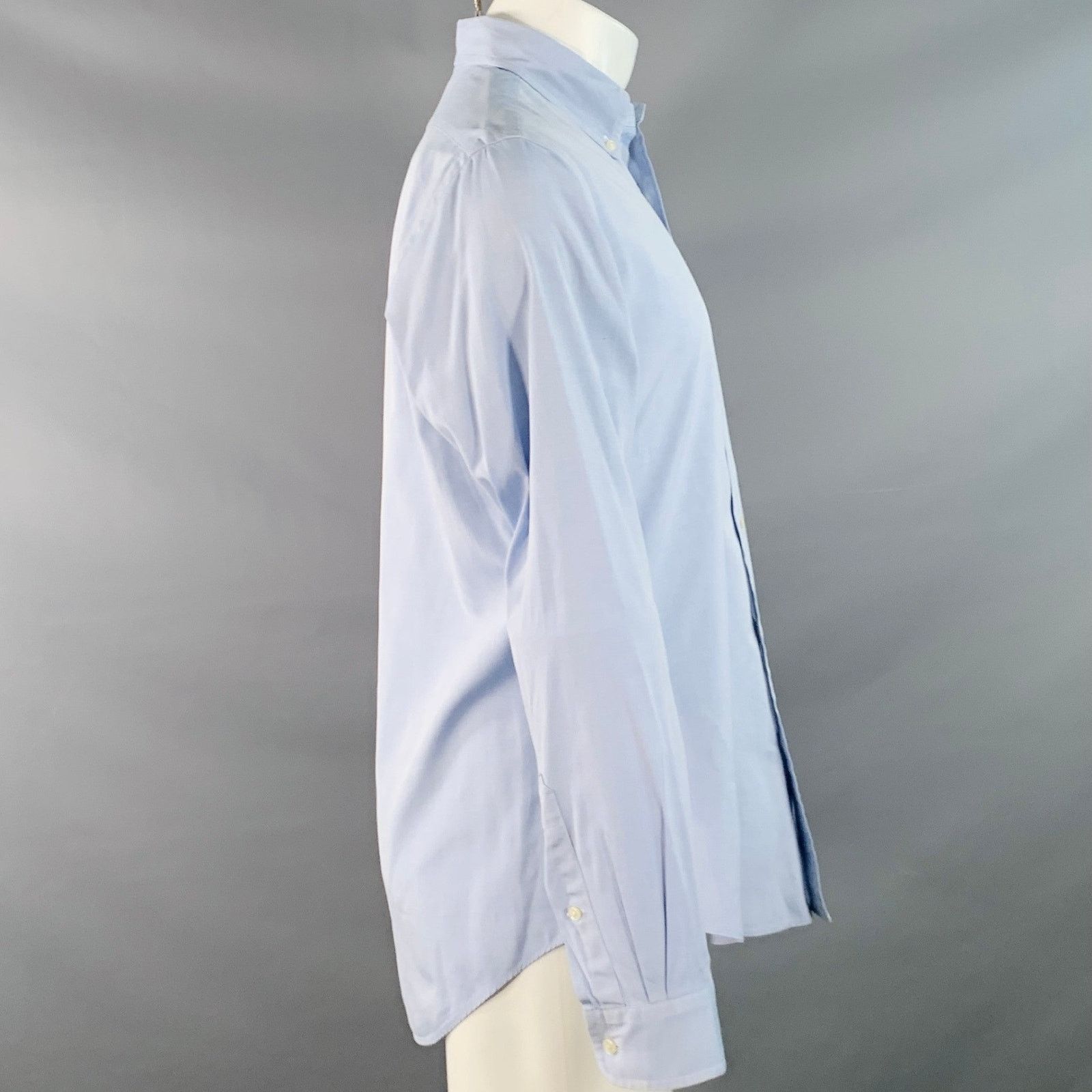 Ralph Lauren Size S Blue Cotton Button Down Collar Long Sleeve Shirt Size US S / EU 44-46 / 1 - 3 Thumbnail
