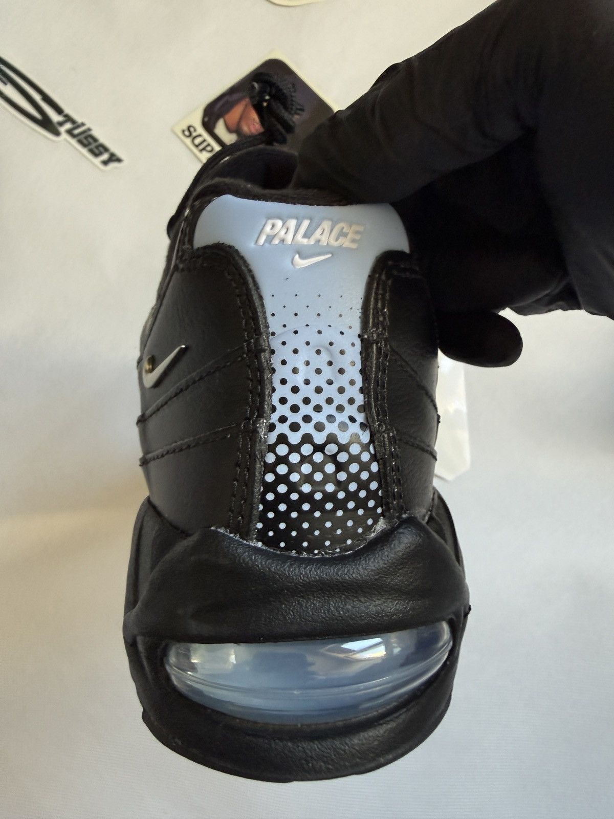 Nike | NO TAX IN EU 🔥 PALACE x NIKE Air Max 95 Black Silver | Size US 9 / EU 42 - 12 Thumbnail