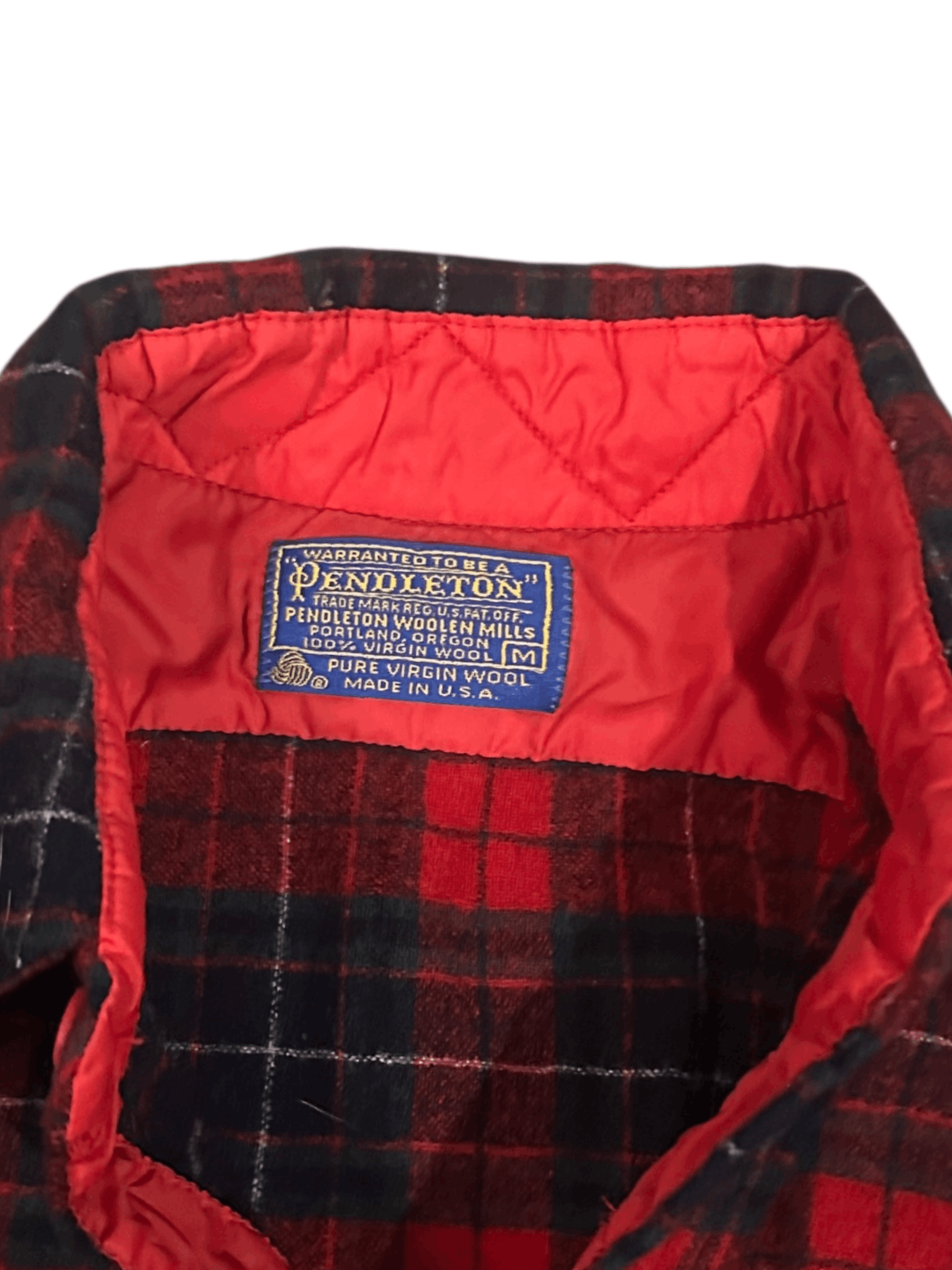 Pendleton Vintage Pendleton Wool Flannel Mens M Plaid Made In USA Size US M / EU 48-50 / 2 - 3 Thumbnail