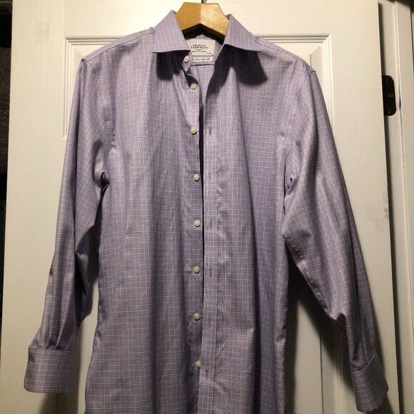 Charles Tyrwhitt Charles Tyrwhitt men's cotton dress shirt size: 16.5-33 Size US L / EU 52-54 / 3 - 1 Thumbnail