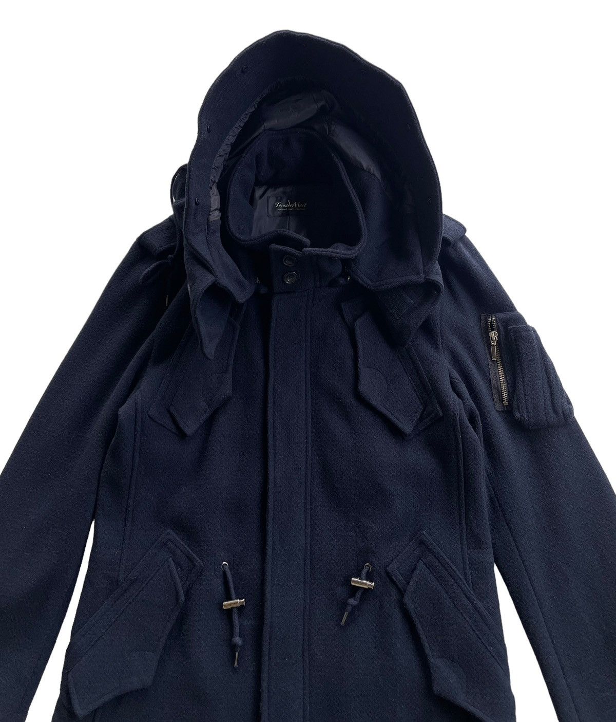 Tornado Mart Tornado Mart Multipocket Bono Hoodies Parka Jacket Size US M / EU 48-50 / 2 - 10 Thumbnail