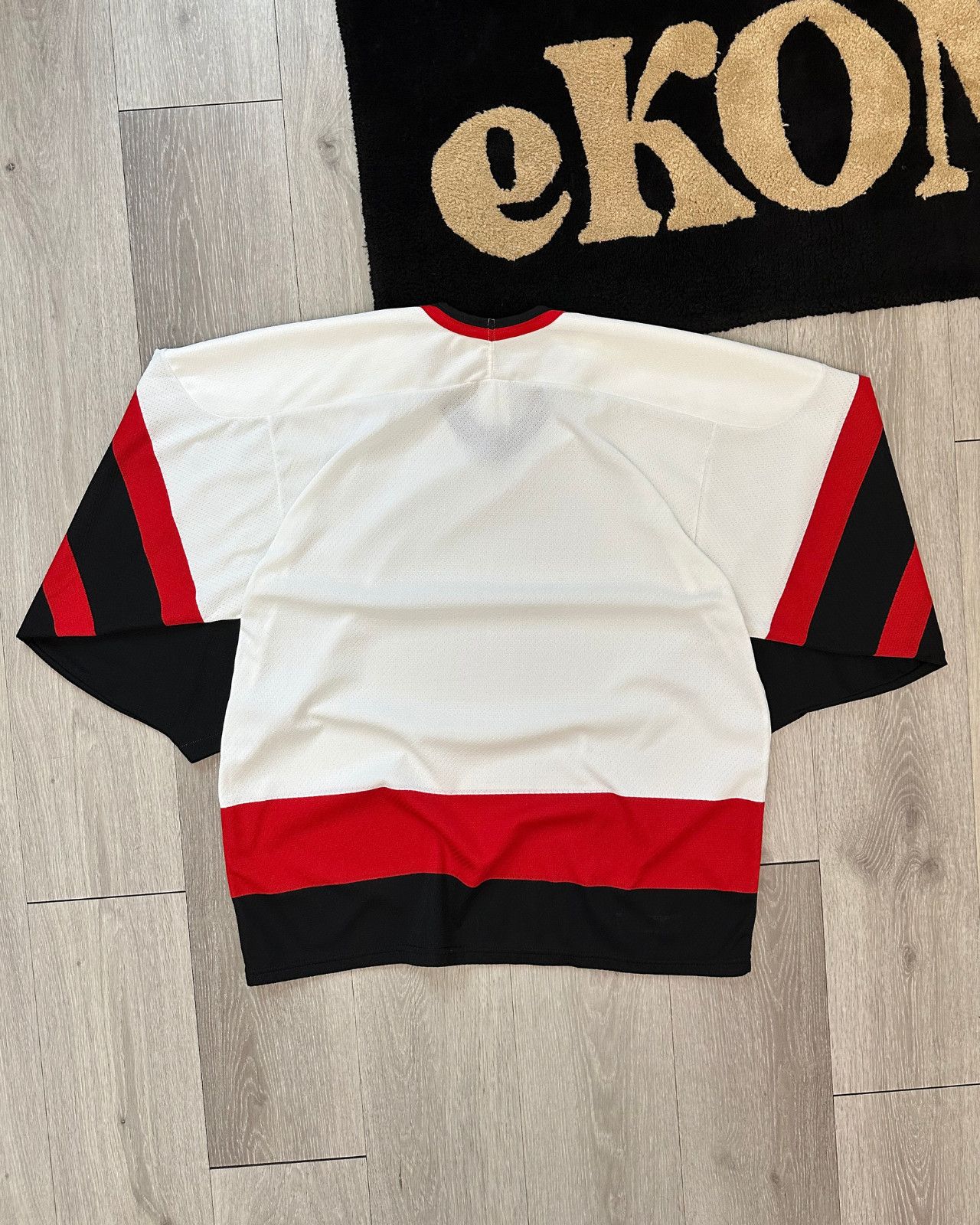 Vintage Vintage CCM Maska Ottawa Senators Blank Hockey Jersey Large Size US L / EU 52-54 / 3 - 2 Thumbnail
