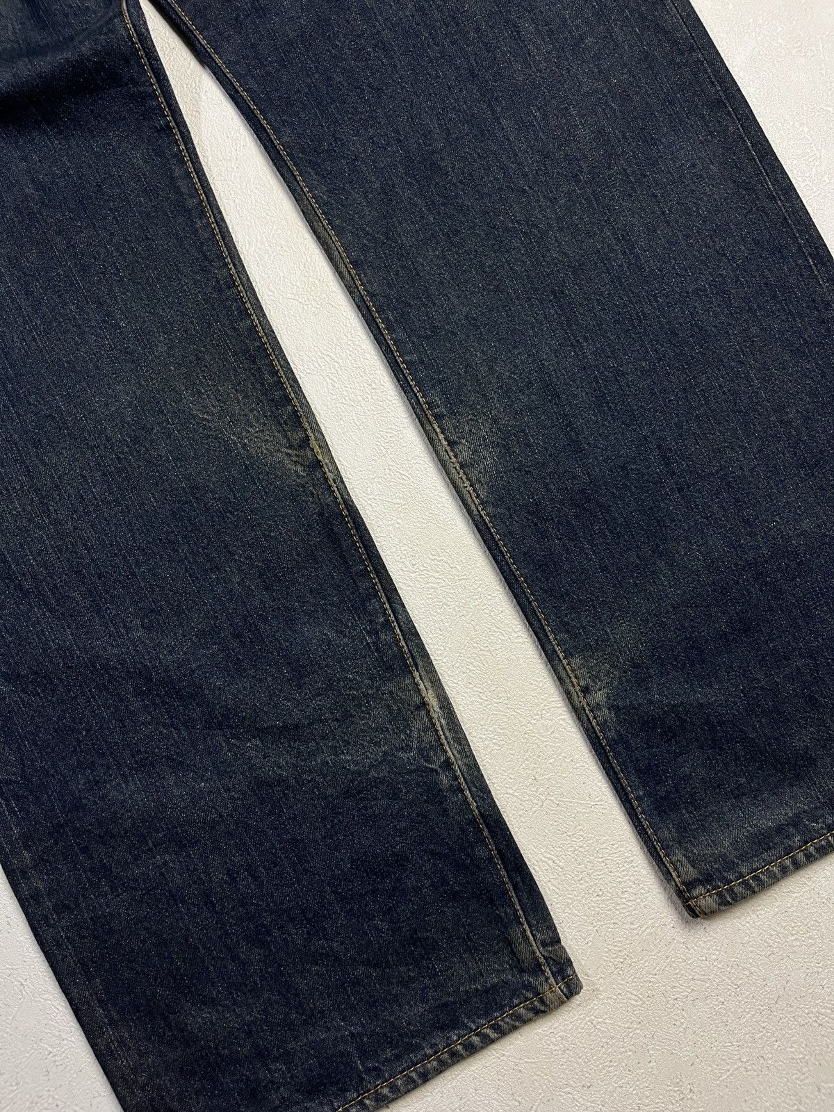 Evisu Rare Evisu Yamane Paris Distressed Selvedge Jeans Size US 36 / EU 52 - 16 Thumbnail