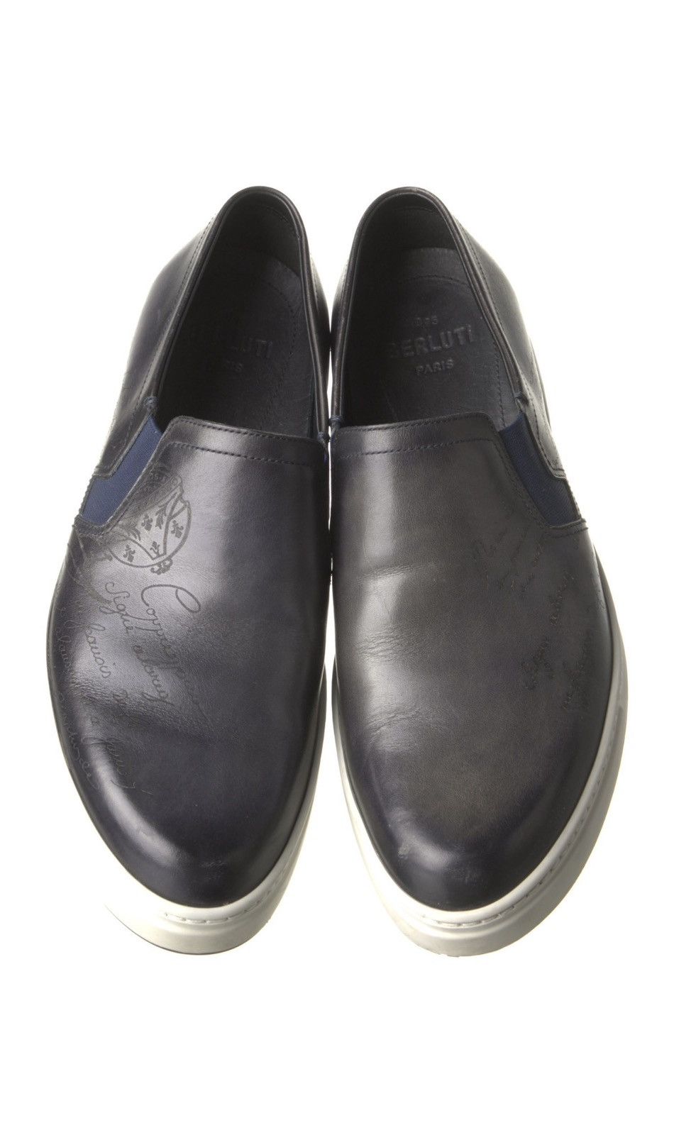 Berluti Berluti scritto slip ons Size US 8 / EU 41 - 1 Thumbnail