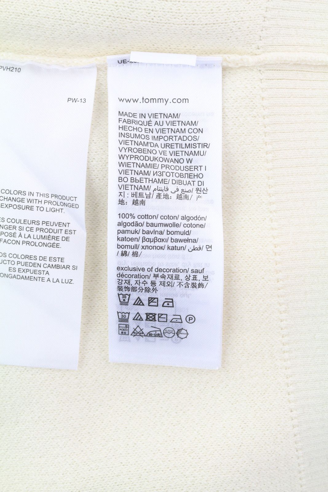 Tommy Hilfiger MONOTYPE COLOURBLOCK CREW NECK L Pullover Jumper 85319 Size US L / EU 52-54 / 3 - 7 Thumbnail