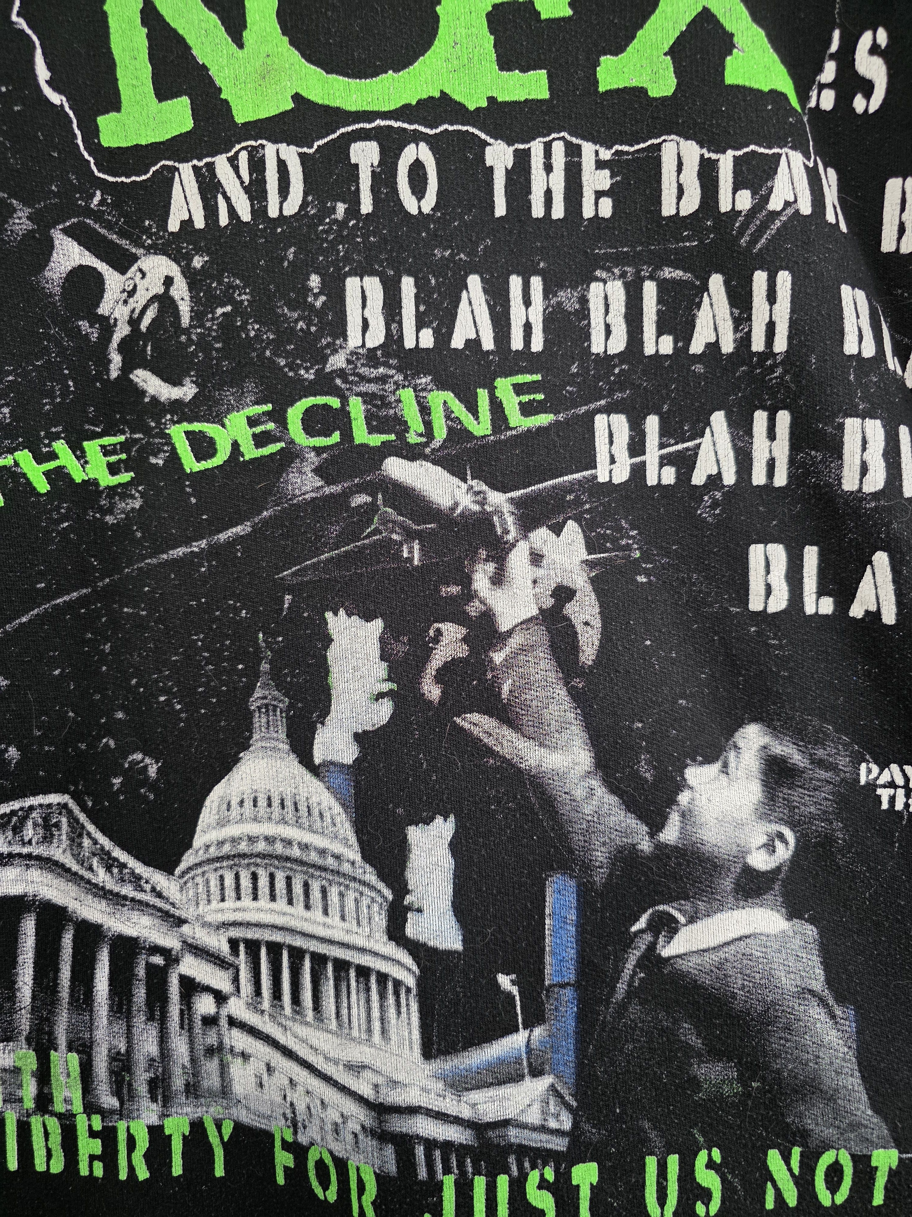 Band Tees 90s NOFX The Decline Hoodie XL 24" 28.5" Size US XL / EU 56 / 4 - 3 Thumbnail