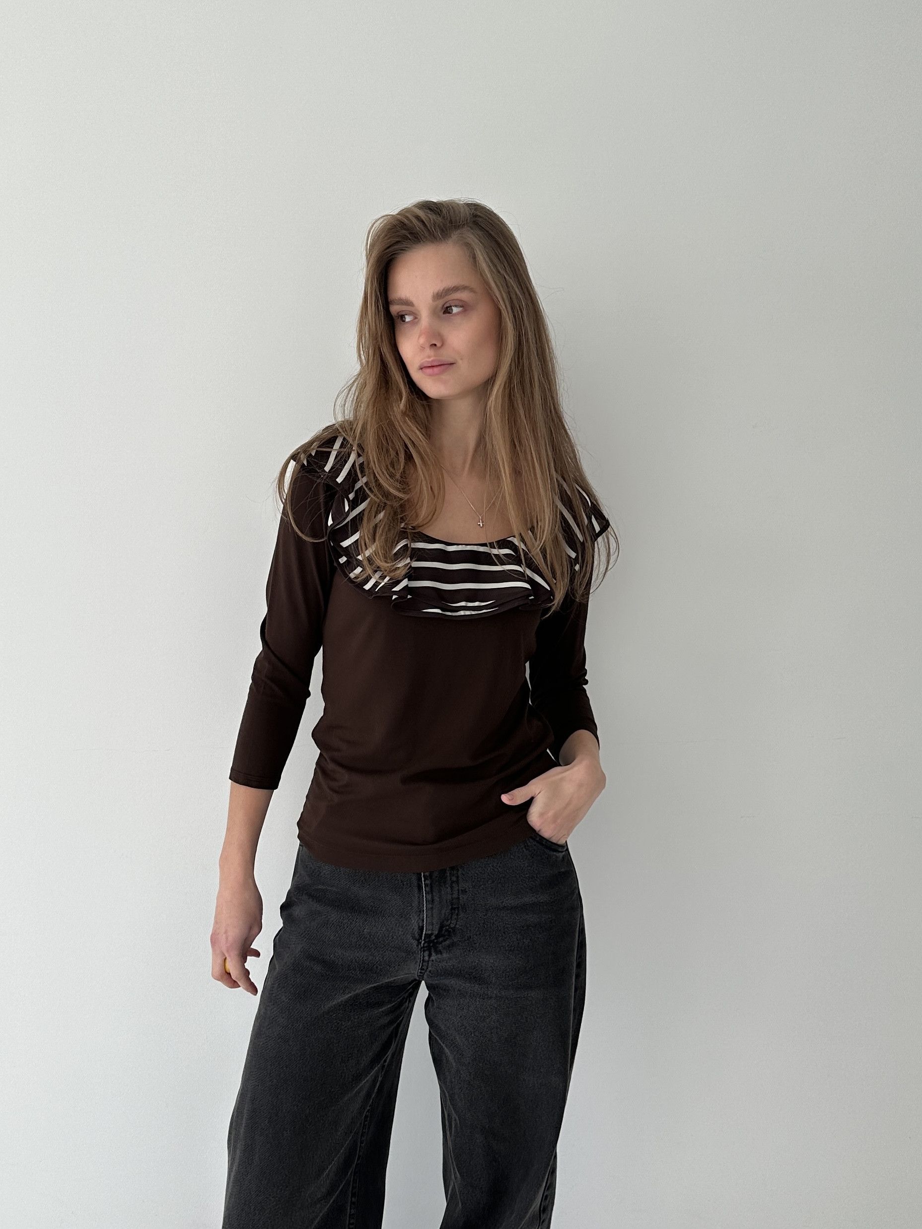 Lauren Ralph Lauren Lauren Ralph Lauren Blouse Jumper Tee Shirt Size S / US 4 / IT 40 - 1 Thumbnail