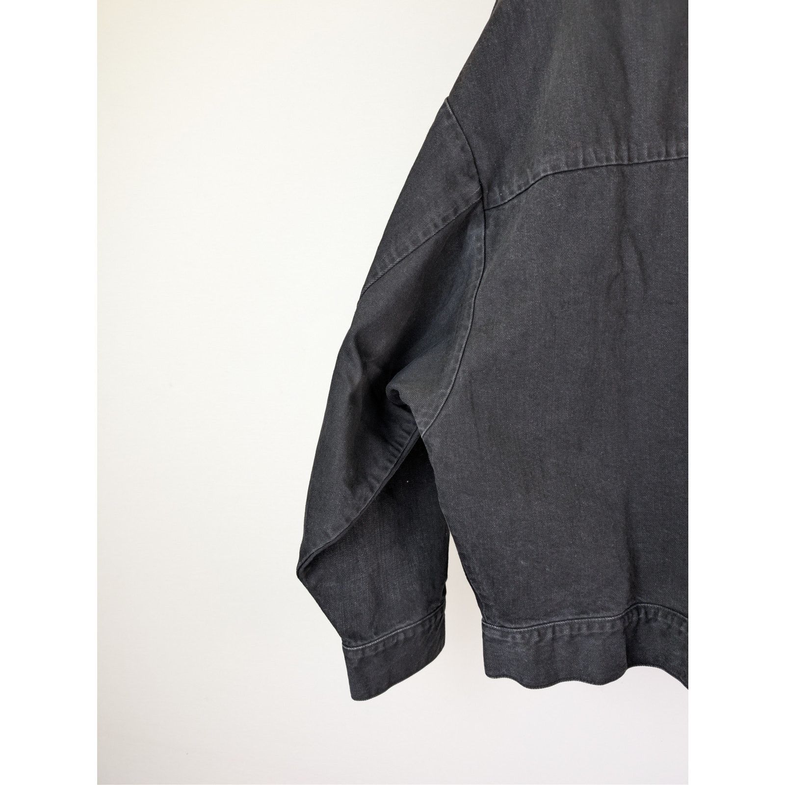 Fear of God o1rshd1 Canvas Utility Trucker Denim Jacket in Black Size US XL / EU 56 / 4 - 14 Thumbnail