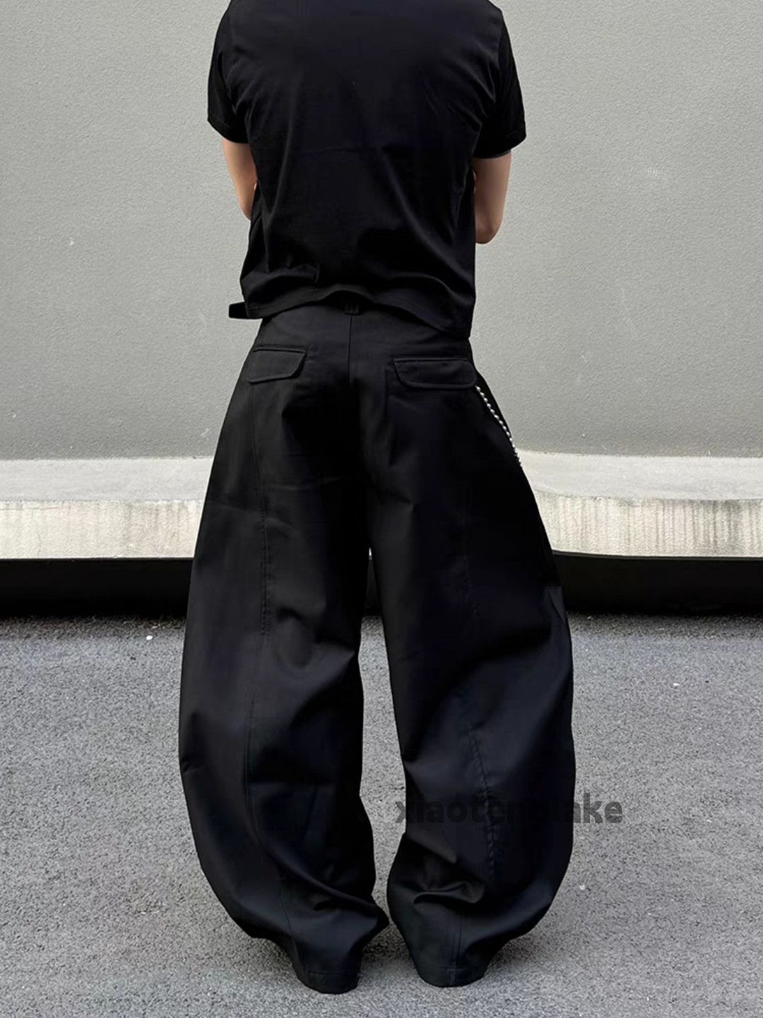 Designer × Japanese Brand × Vintage Urban utility skate hiphop pleated patchwork pants Size US 32 / EU 48 - 2 Thumbnail
