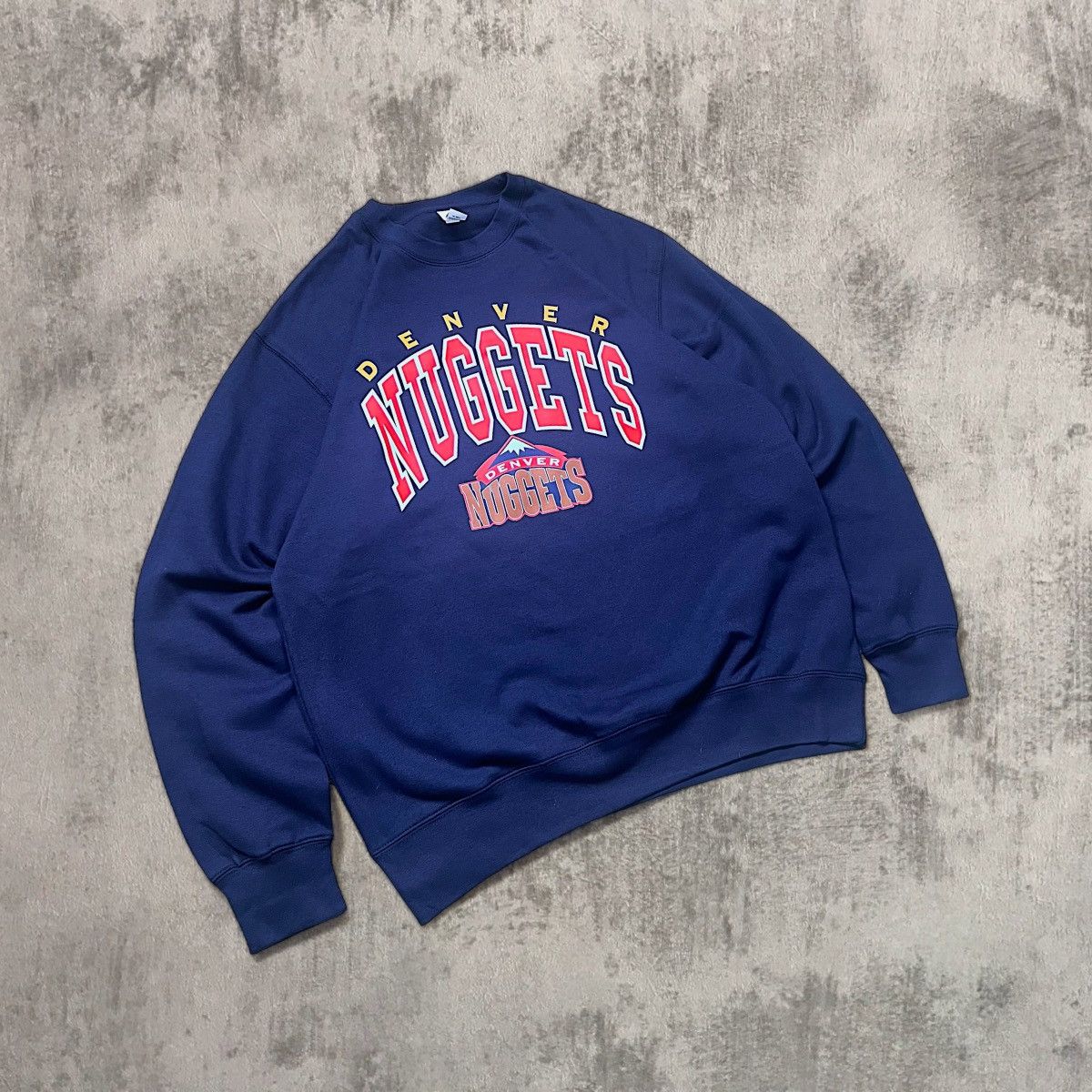 NBA × Vintage Vintage y2k Denver Nuggets 2001 NBA crewneck sweatshirt Size US XL / EU 56 / 4 - 2 Thumbnail