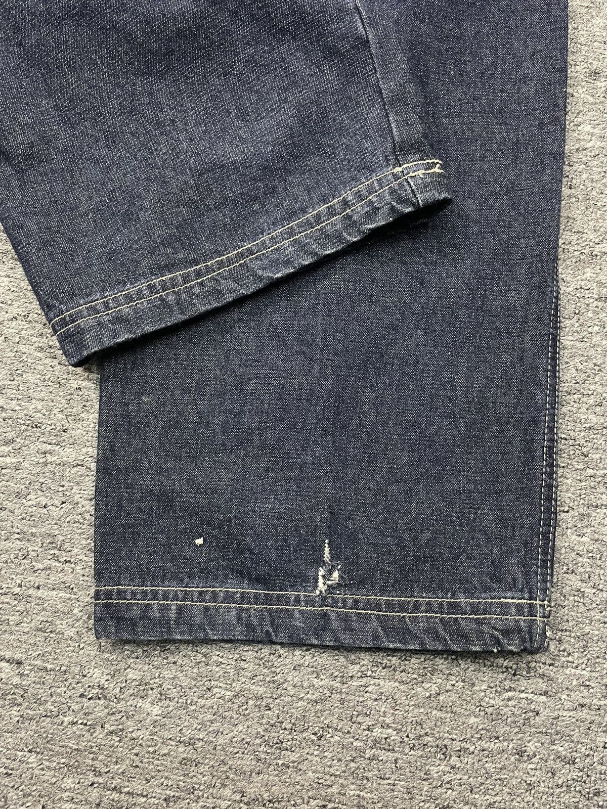 JNCO Hawaii Piko Cargo Jeans Baggy Double Knee Vintage Y2K Size US 28 / EU 44 - 9 Thumbnail