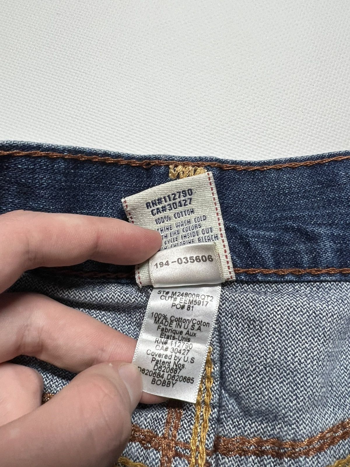 True Religion Vintage Y2k True Religion 💙 Custom Denim Shorts USA 00’s Size US 28 / EU 44 - 13 Thumbnail