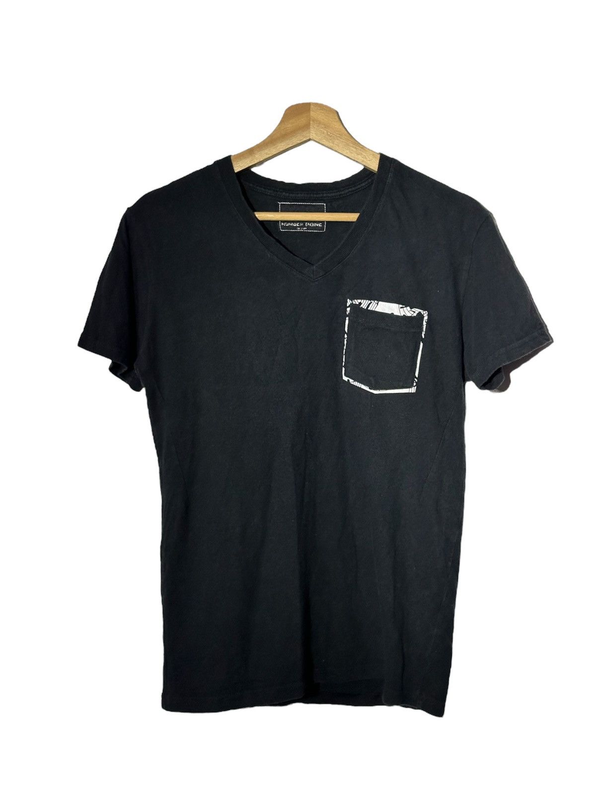 Number (N)ine Number (N)ine Denim Music Single Pocket T Shirt Size US M / EU 48-50 / 2 - 1 Thumbnail