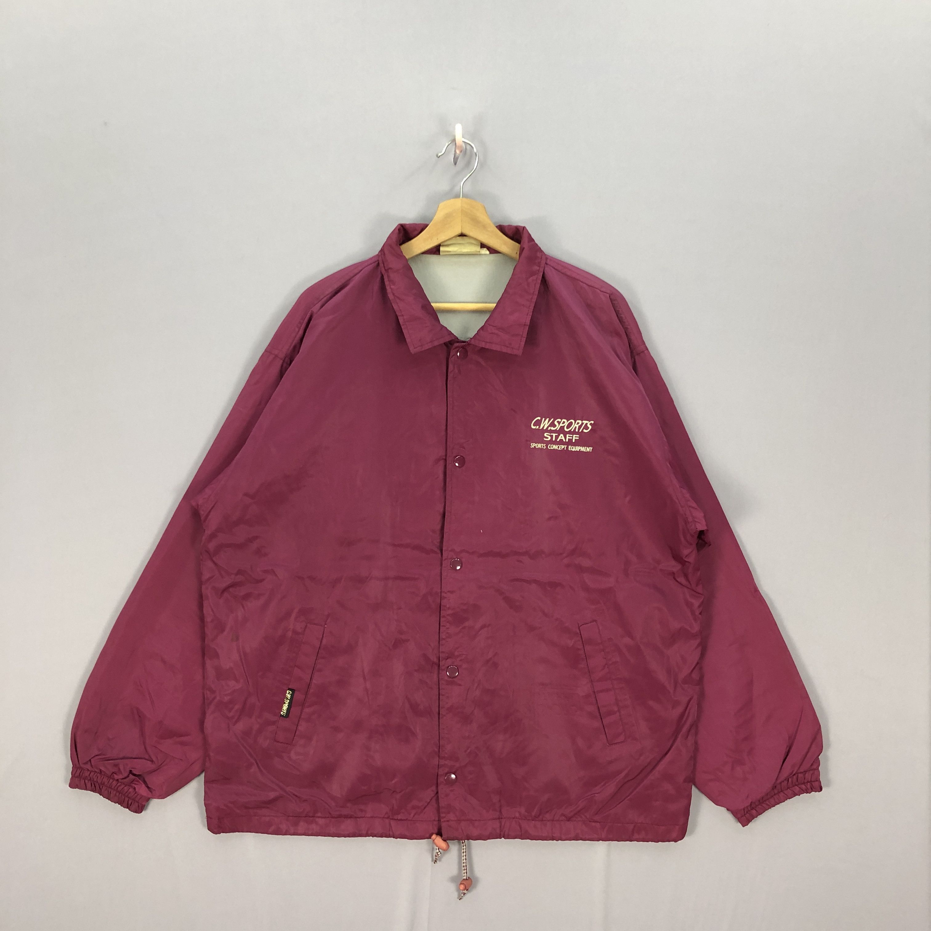 Japanese Brand × Vintage Vintage Atlanta Sports Concept CW Sports Staff Coach Jackets Size US L / EU 52-54 / 3 - 2 Thumbnail