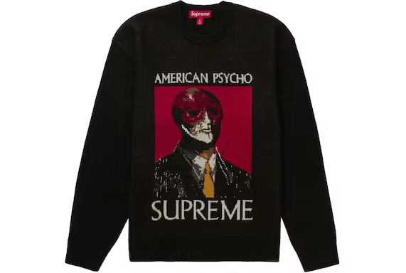 Supreme Supreme American Psycho Sweater *SHIPS TODAY* | Grailed