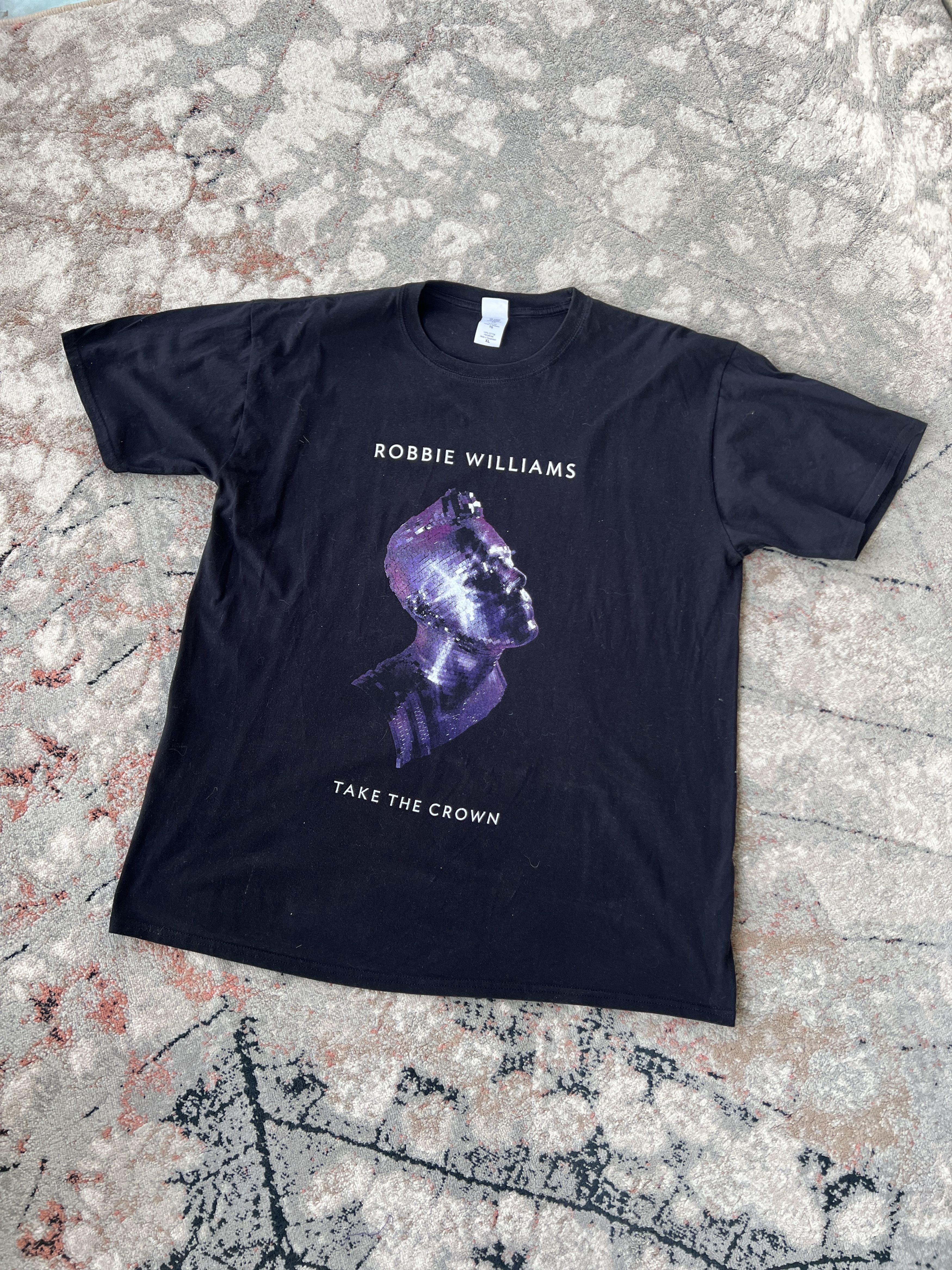 Band Tees Robbie Williams Take The Crown Tee Size US XL / EU 56 / 4 - 1 Thumbnail