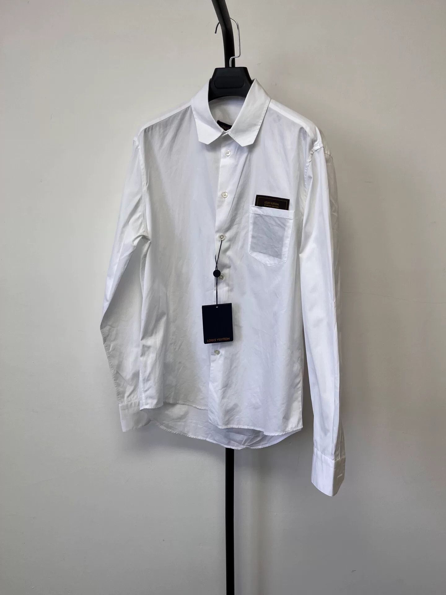 Louis Vuitton louis vuitton regular dna poplin shirt white Size US M / EU 48-50 / 2 - 1 Thumbnail