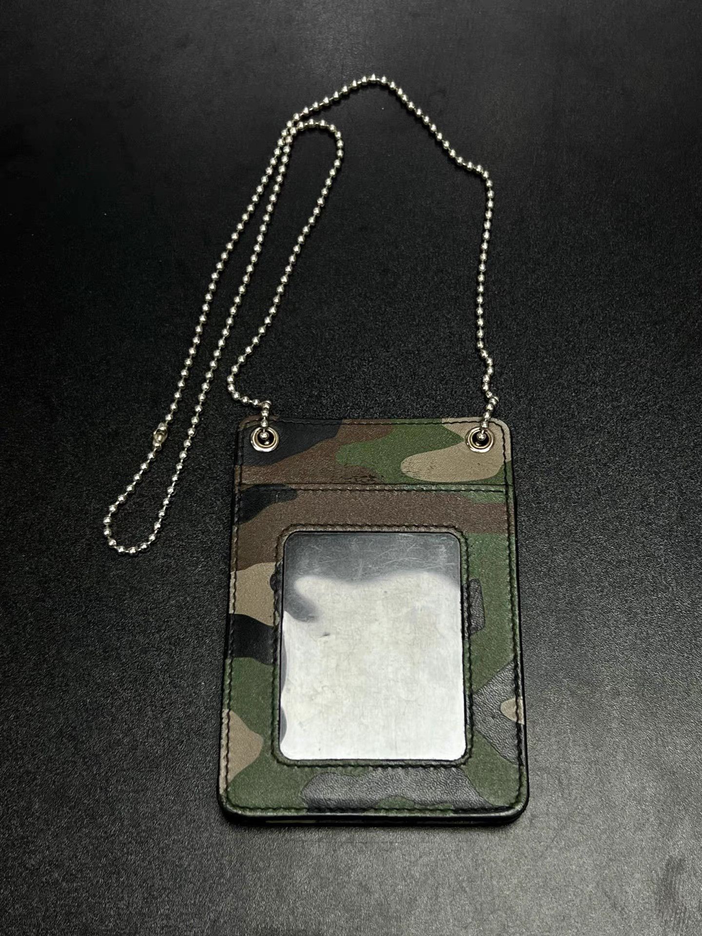 Supreme Supreme Leather ID Holder + Wallet Woodland Camo K15 Size ONE SIZE - 4 Thumbnail