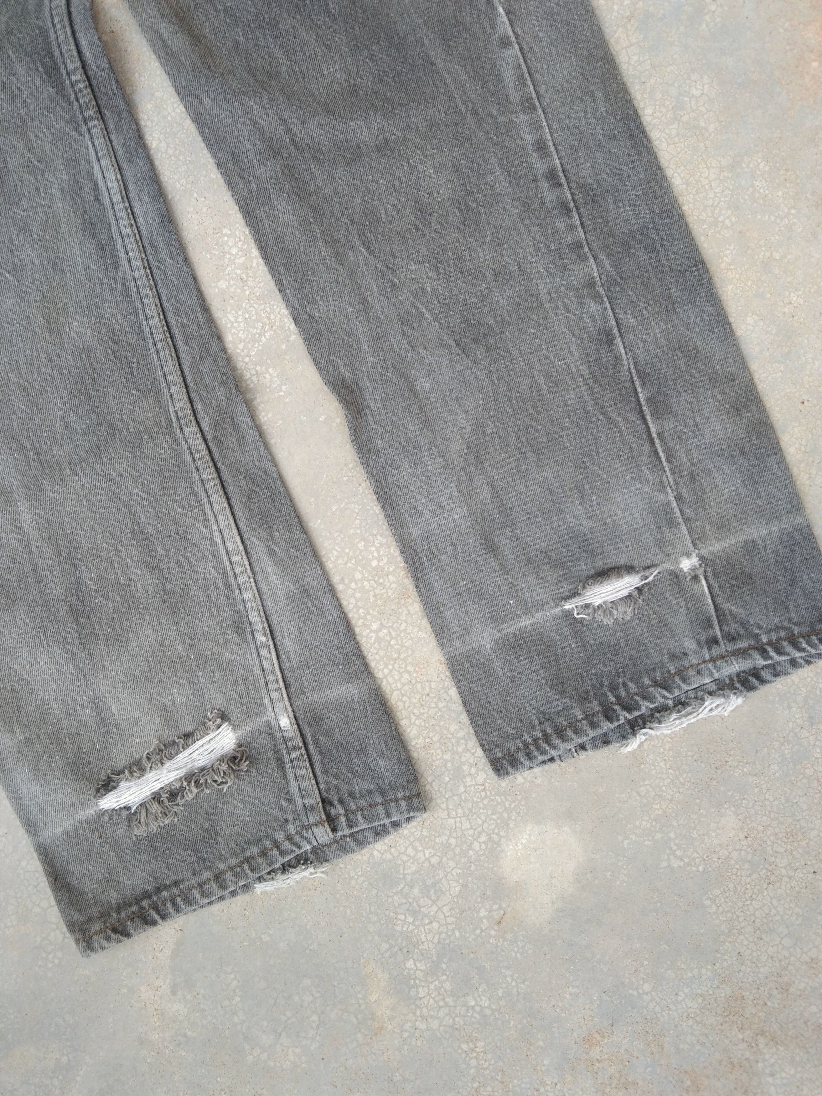Levi's 80s Vintage Levi's 501 Made In USA Distressed Jeans 34x30 Size US 34 / EU 50 - 4 Thumbnail
