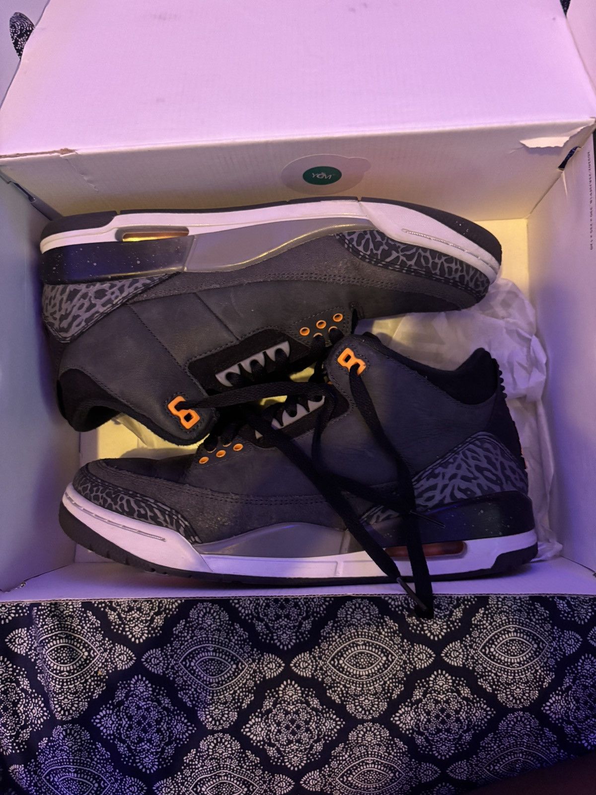 Jordan Brand Jordan 3s Fear Pack Size US 8.5 / EU 41-42 - 3 Thumbnail