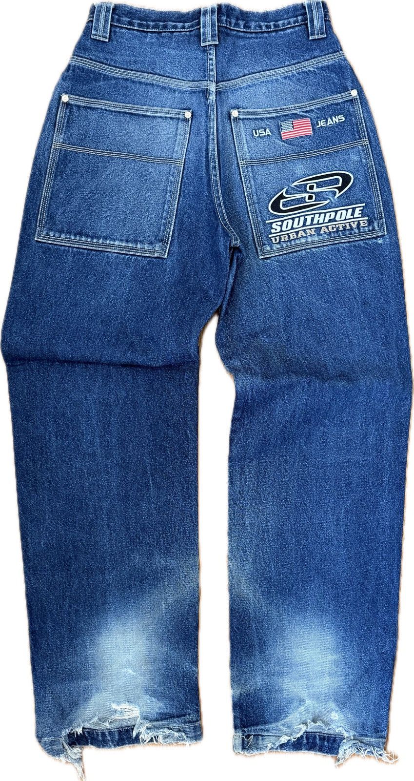 Southpole Southpole Spelled Out Jeans Size US 31 - 1 Thumbnail
