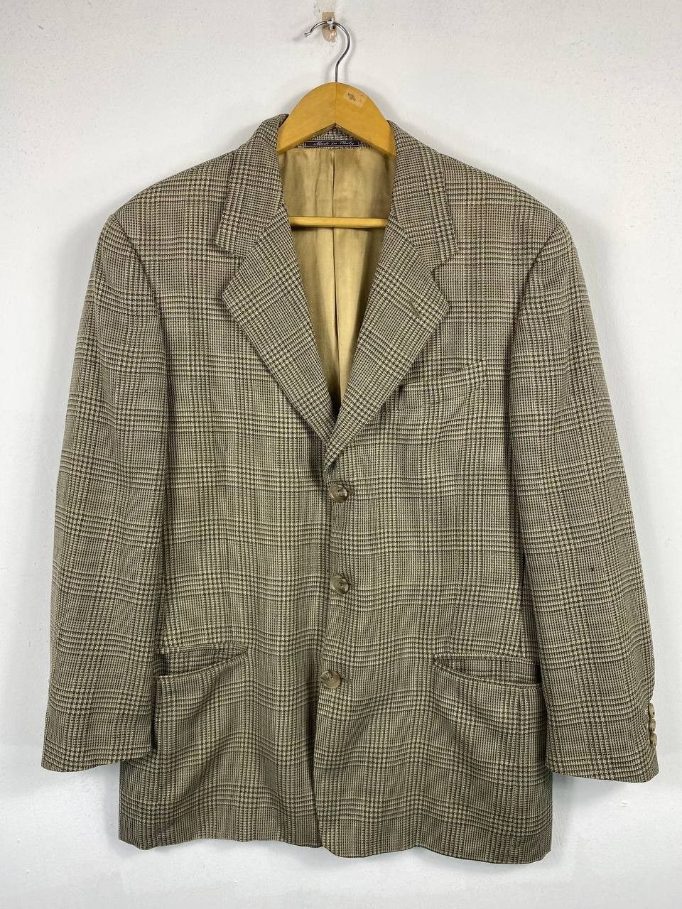 Fendi fendi club checkered jacket made in italy Size US L / EU 52-54 / 3 - 1 Thumbnail