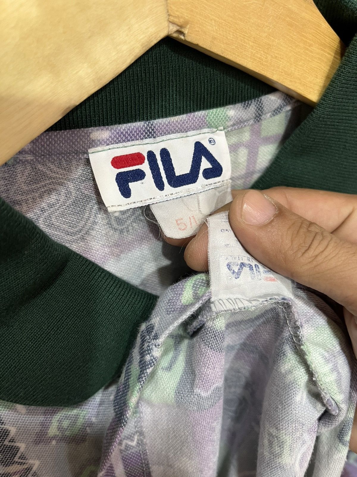 Fila Fila Vtg Poloshirt Size US L / EU 52-54 / 3 - 4 Thumbnail
