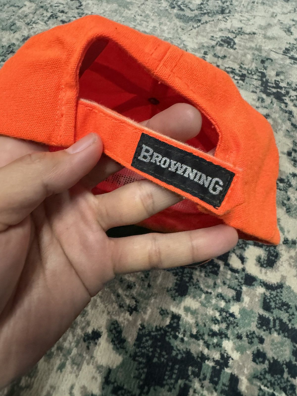 Other VINTAGE 70s BROWNING FIREARMS FISHING GEAR CAP HAT Size ONE SIZE - 7 Thumbnail