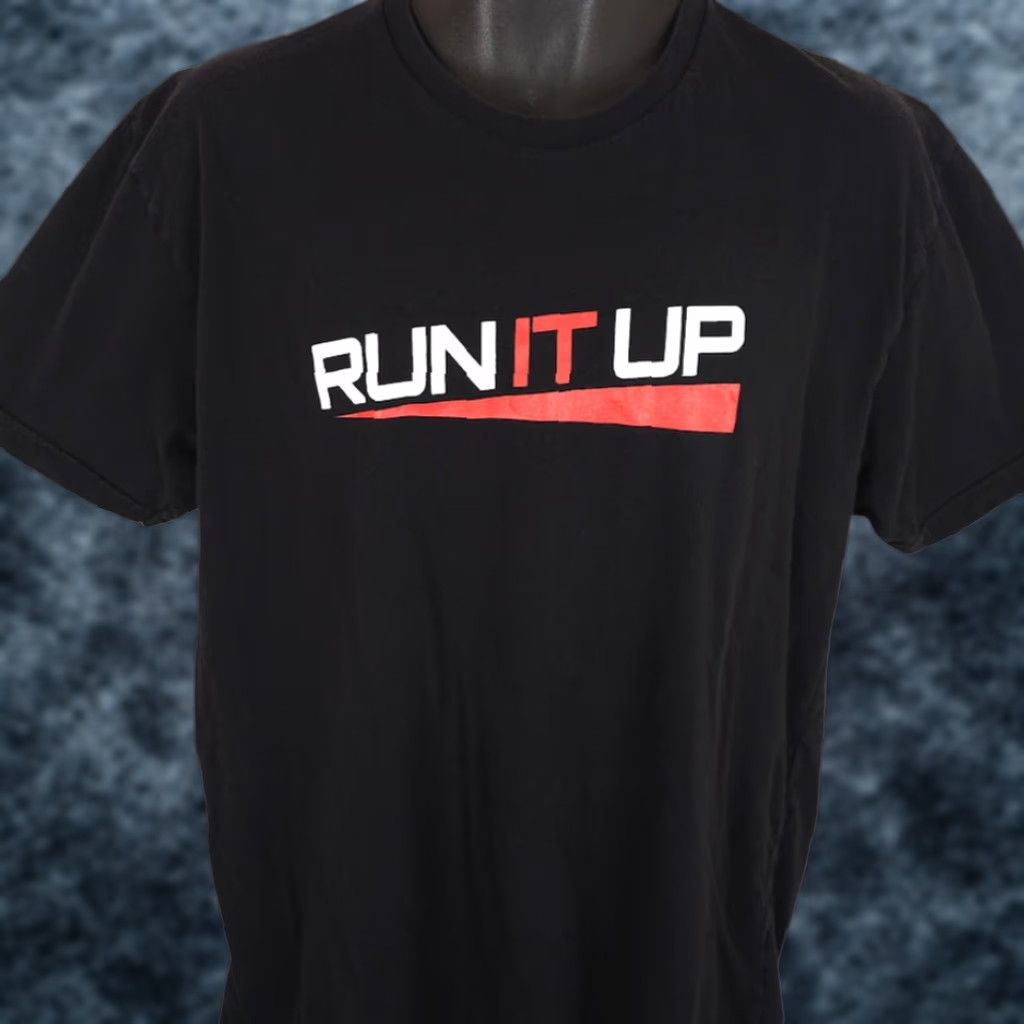 Next Level Jason Somerville T Shirt Mens XL Black Run It Up Professional Poker T-Shirt Mens XL Black Size US XL / EU 56 / 4 - 1 Thumbnail