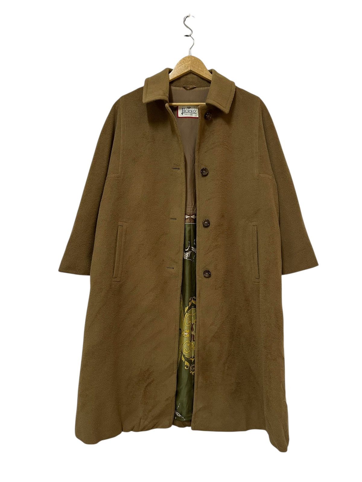 Herno Vintage Herno Overcoat Wool Cashmere Size US M / EU 48-50 / 2 - 2 Thumbnail