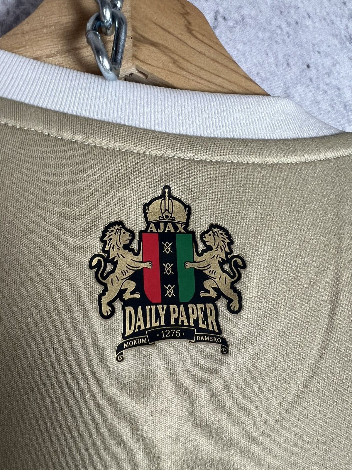 Adidas Authentic Ajax x Daily Paper football Jersey Men’s Medium Size US L / EU 52-54 / 3 - 9 Thumbnail