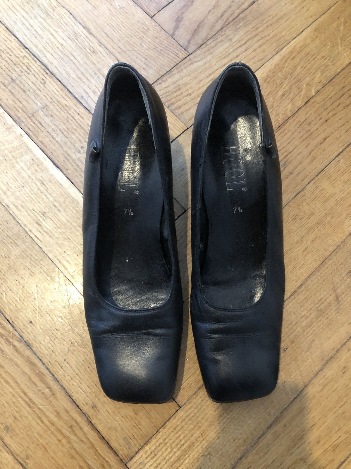 Other Högl low-heeled shoes with a blunt square sem Size US 10 / IT 40 - 6 Thumbnail