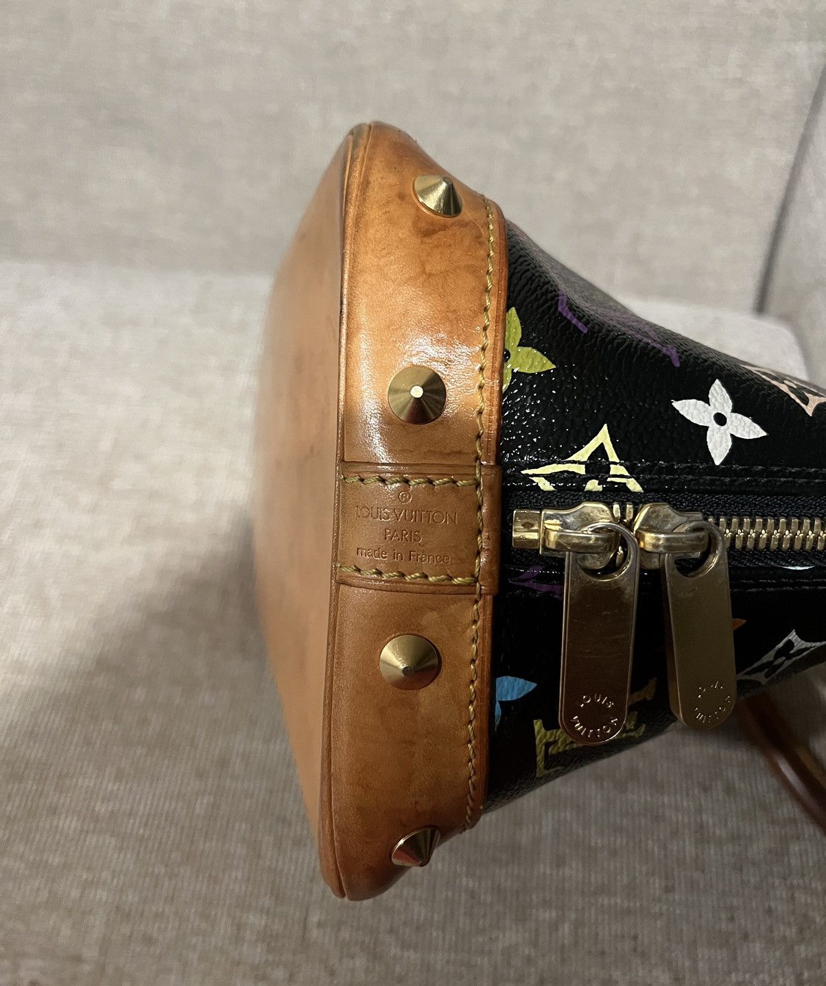 Louis Vuitton × Takashi Murakami Takashi Murakami Multicolor Monogram Alma Bag Size ONE SIZE - 4 Thumbnail