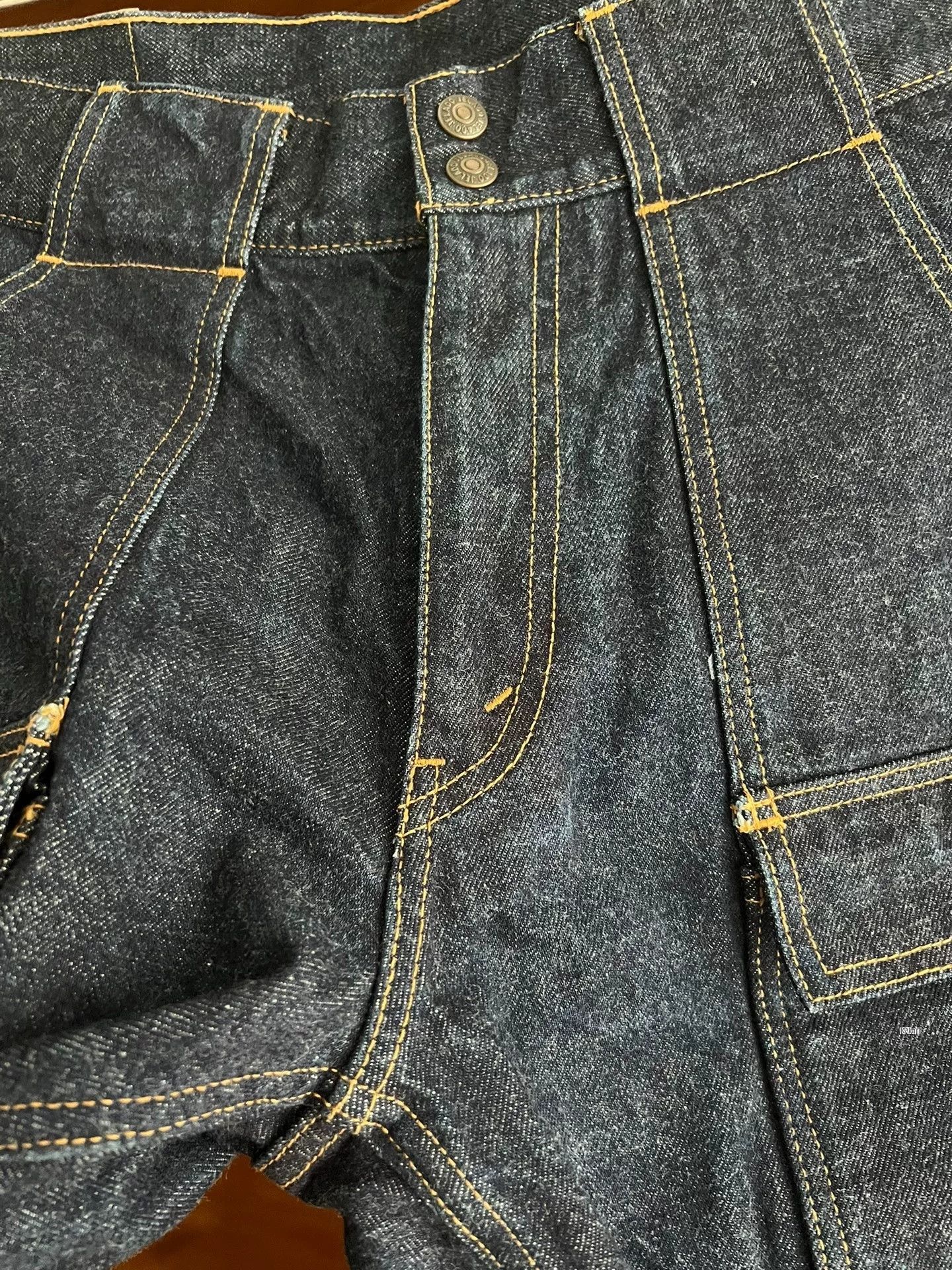 Jelado Jelado Japanese Selvedge Denim Shorts Size US 41 - 4 Thumbnail