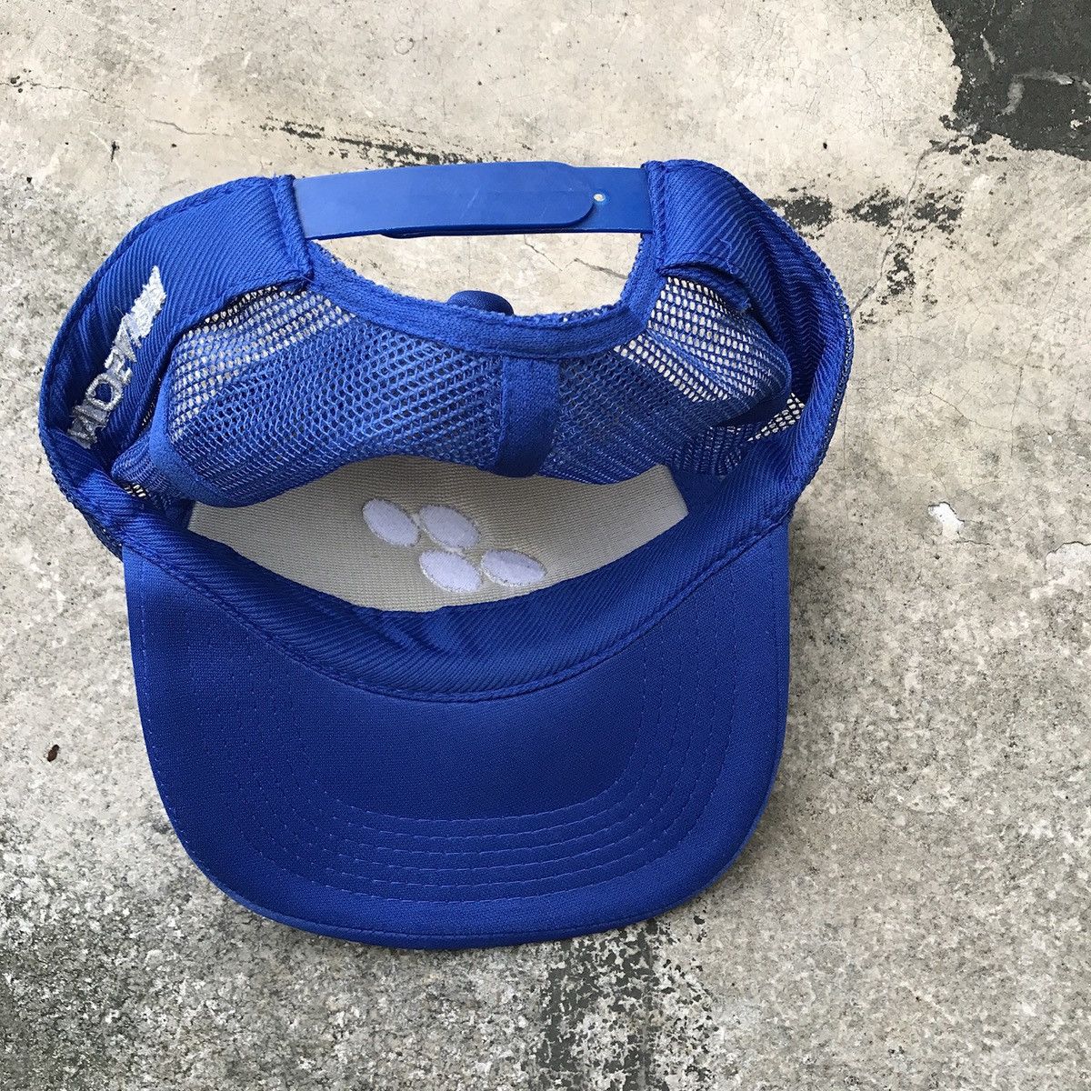 Japanese Brand Rare Vintage NOSAI Japan Blue Trucker Hat Size ONE SIZE - 8 Thumbnail