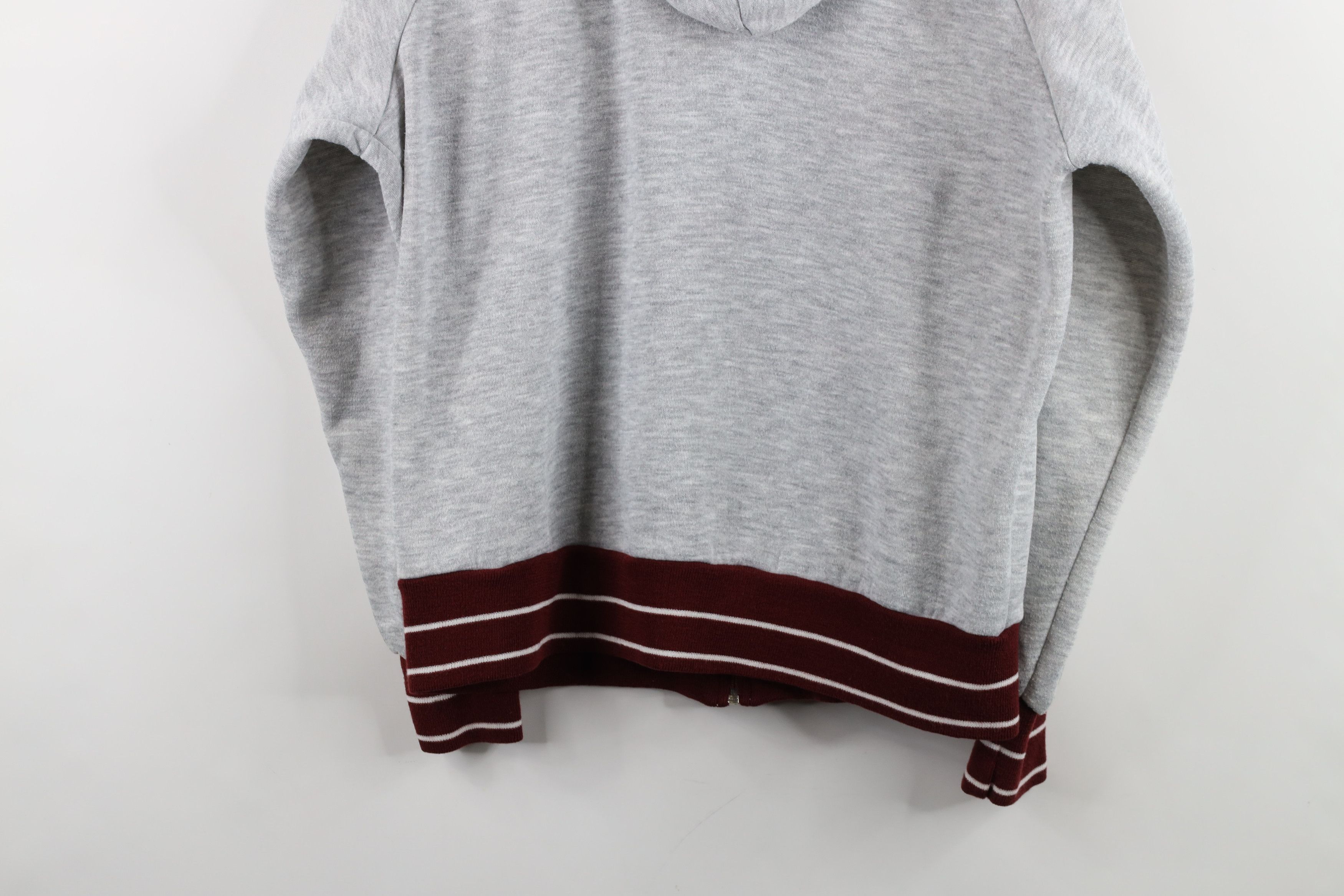 Vintage Vintage 70s Streetwear Triblend Full Zip Hoodie Sweatshirt Size US L / EU 52-54 / 3 - 14 Thumbnail
