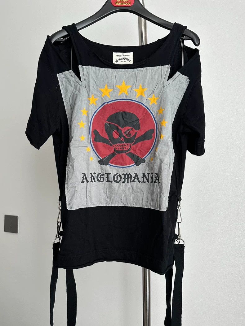 Vivienne Westwood Vivienne Westwood Punk vest with a bare shoulder T-shirt Size S / US 4 / IT 40 - 1 Thumbnail