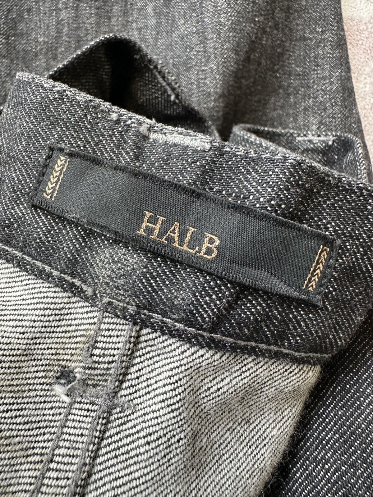 Tete Homme 2010’s HALB by Tete Homme new era hybrid black denim Size US 33 - 14 Thumbnail