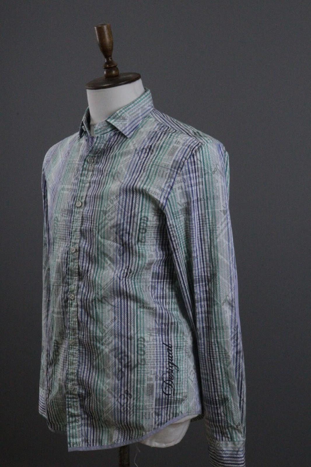 Desigual Desigual Barcelona Multicolor Striped Down Shirt Size L Size US L / EU 52-54 / 3 - 7 Thumbnail
