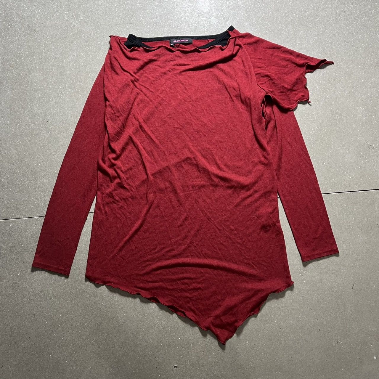 If Six Was Nine × Japanese Brand × Le Grande Bleu (L.G.B.) ALGONQUINS Japanese Brand Punk Long-Sleeve T-shirt Size M / US 6-8 / IT 42-44 - 2 Thumbnail