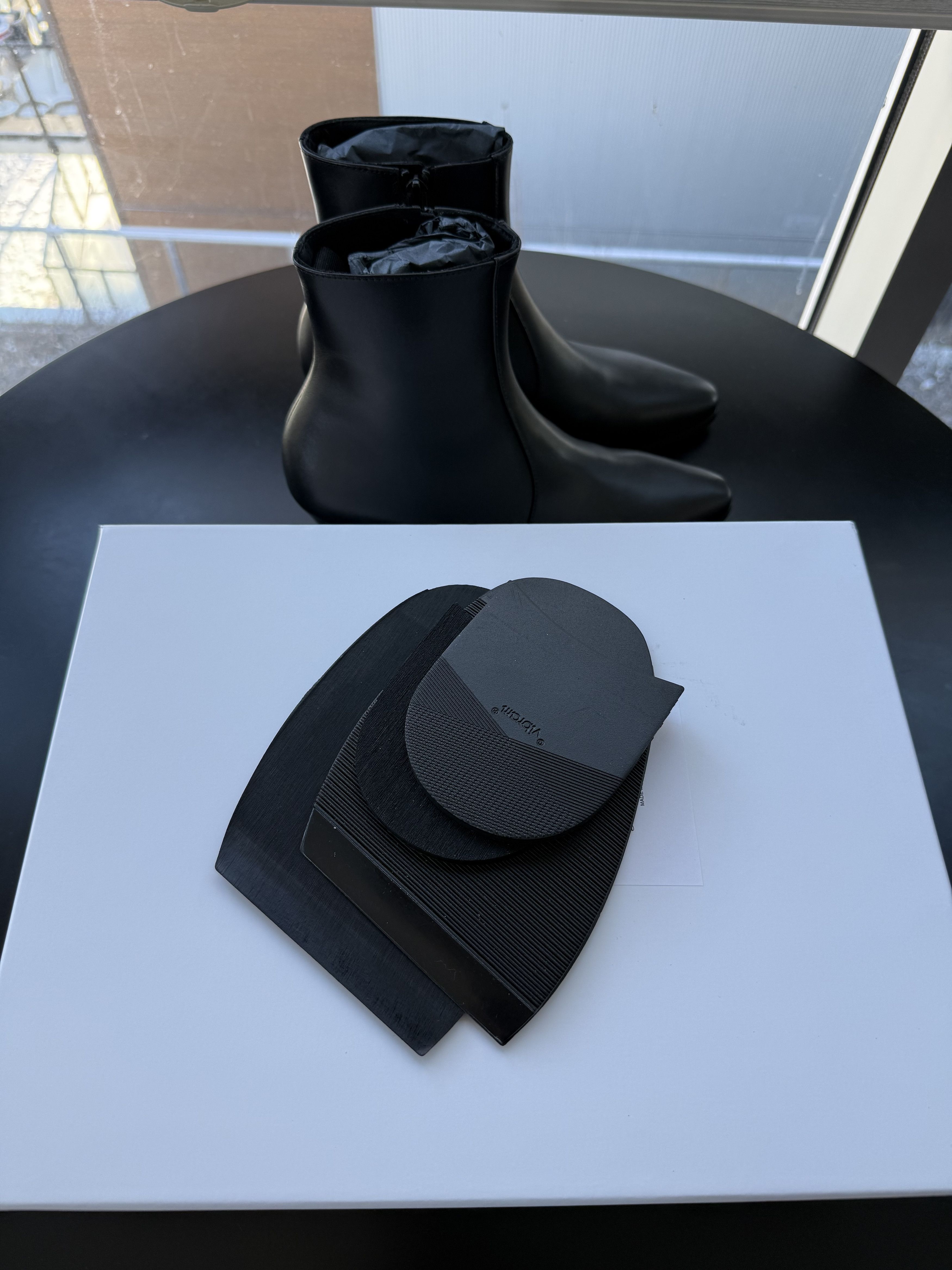 Story Et Fall Story Et Fall 6746 Acid Boot in Black Leather Size US 5.5 / EU 38 - 2 Thumbnail