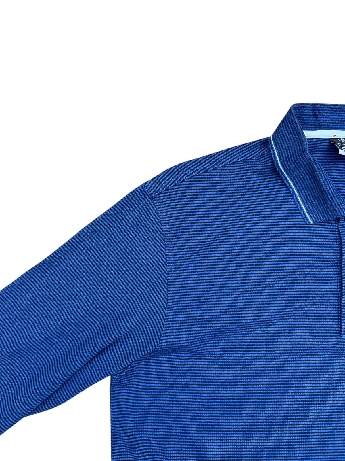 Nike Vintage Nike Golf Striped Long Sleeve Polo Shirt Dri - Fit Size US L / EU 52-54 / 3 - 4 Thumbnail