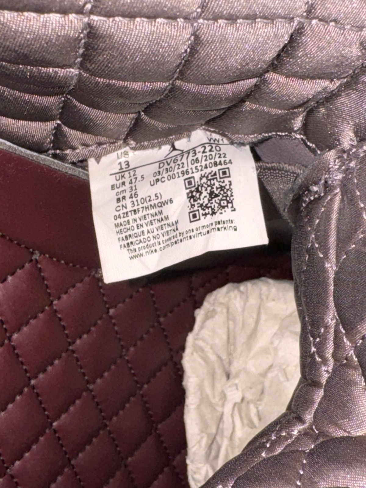 A Ma Maniere × Jordan Brand Air Jordan 4 A Ma Maniére Violet Ore Size US 13 / EU 46 - 9 Thumbnail